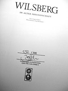 WILSBERG Vorzugsausgabe - In alter Freundschaft, signiert & limitiert auf 300, mit Zeichnung.