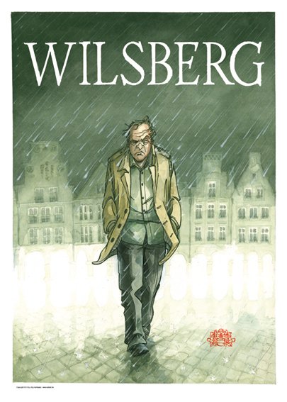 Poster aus dem Wilsberg Comic - Cover
